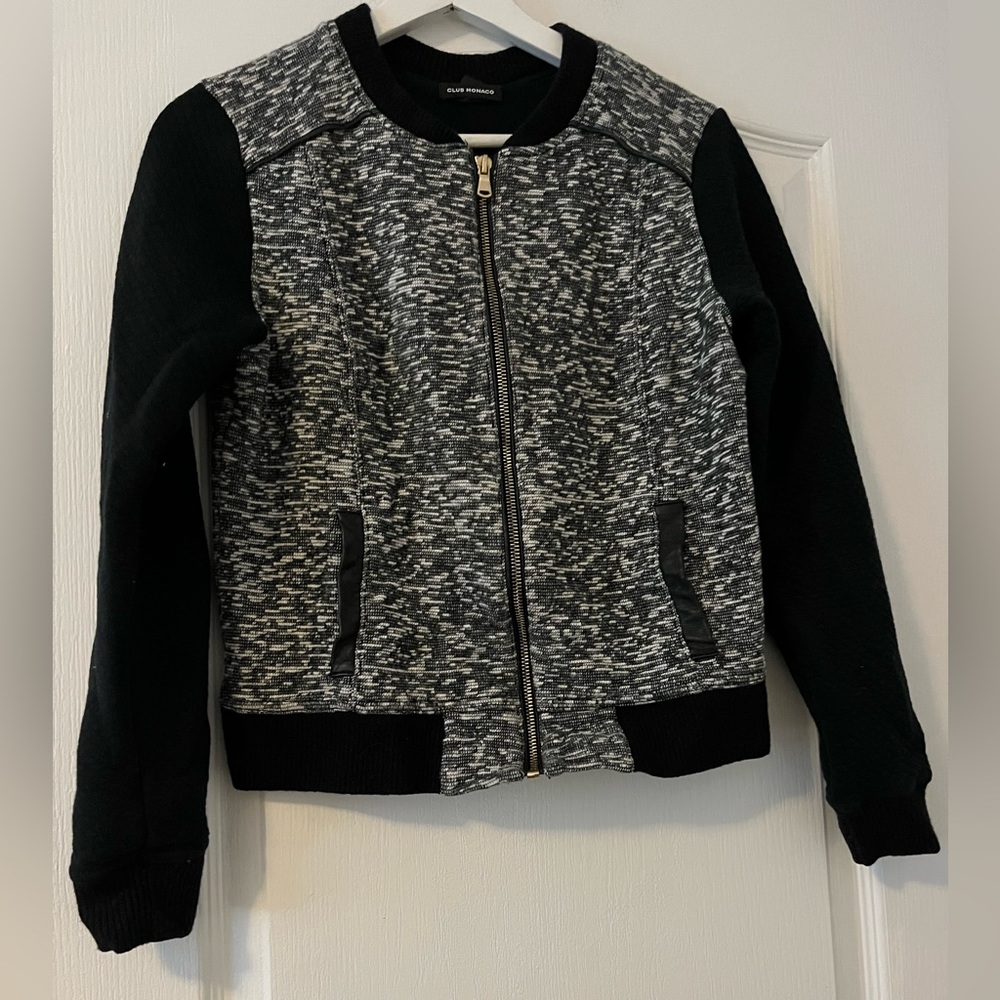Club Monaco Bomber Jacket